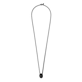 MVMT Shield Necklace for Men Collection Black - 28200247, Stainless Steel, No Gemstone