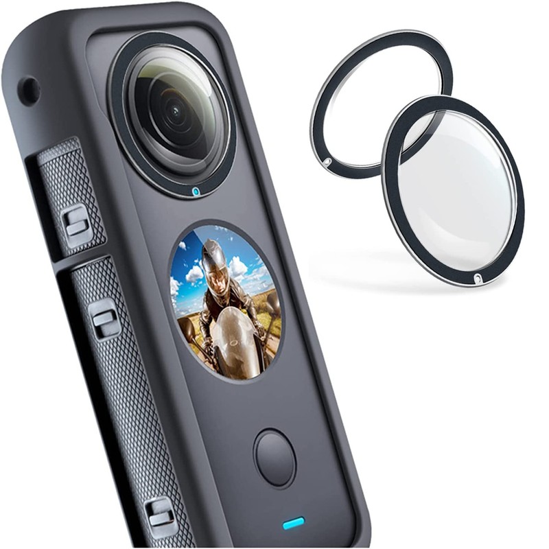 POFET Dual Lens Guards for Insta360 One X2 PC Protective
