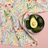 Jubilee Bouquet Printed Cotton Dishtowel