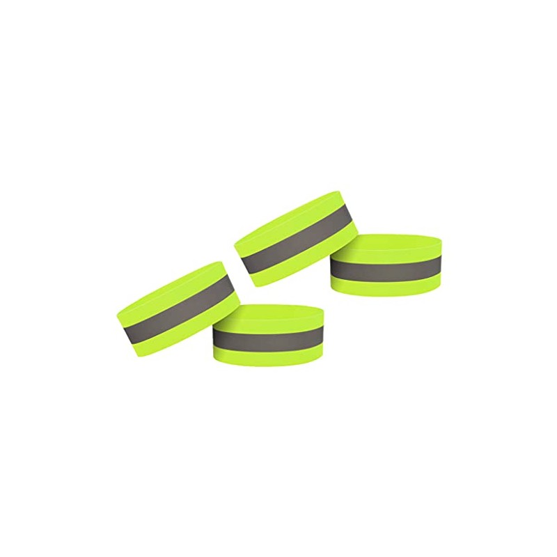 KOYOKOMA Reflective Bands Arm Bands Set of 4 Velcro for