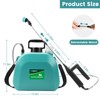 Battery Powered Sprayer 2 Gallon, 2025 Upgrade Electric Sprayer with