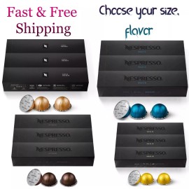 Nespresso Capsules Vertuo Dark Roast Coffee, 30-Count Coffee Pods, Brews 7.8oz - Bianco -size - 30 Count (Pack of 1)