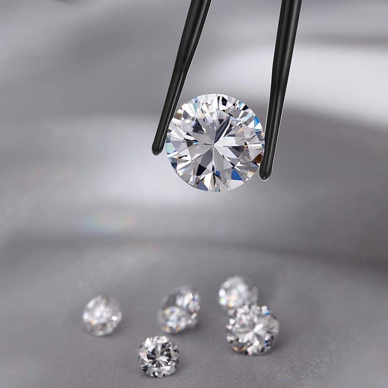 mawaki ピンセット ゴム製ピンセット 柔らかい ステンレススチールピンセット PVCコーティング 産業 実験室 クラフトピンセット15cm