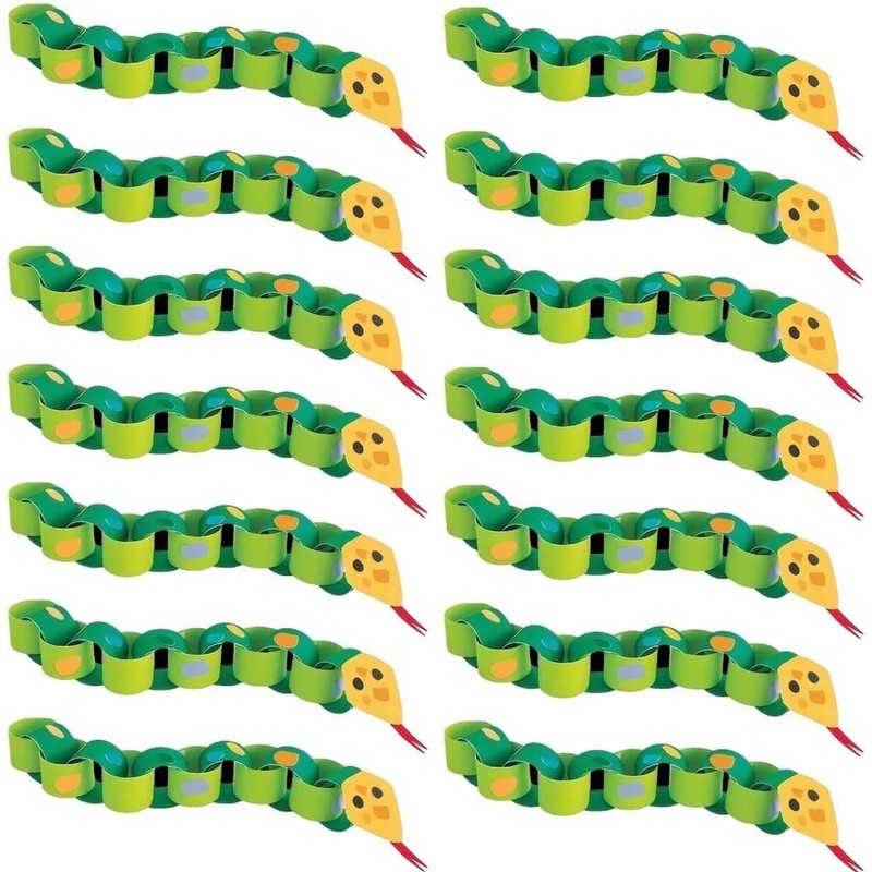 Unique Snake DIY Paper Chain Craft Kit (Pack of 4)