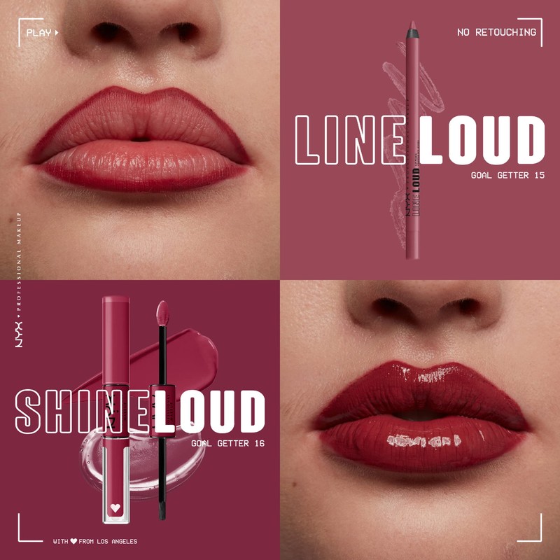 NYX PROFESSIONAL MAKEUP Line Loud Lip Liner, Longwear and Pigmented