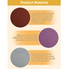 60Pcs 150mm Hook and Loop Sanding Discs Assortment 40/120 Grit,