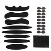 Jipemtra Helmet Padding Foam Kit 27PCS Bicycle Replacement Pads Universal