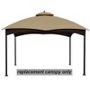 ABCCANOPY Gazebo Replacement Canopy Top for Lowe's Allen Roth #GF-12S004B-1,