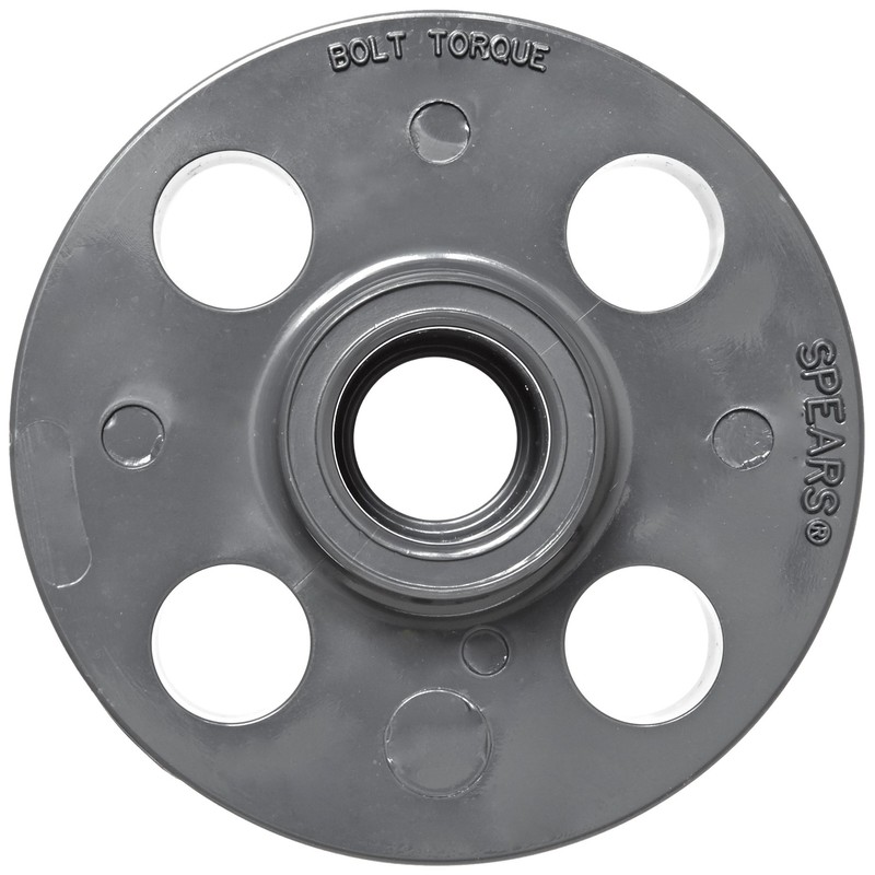 Spears 851 Series PVC Pipe Fitting, One Piece Flange, Class