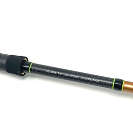 Vense Spinning Fishing Rod 7" Feet, Medium Heavy, 1-Piece, Saltwater and Freshwater, Fuji K Series Guide Stainless Steel Frame and Alconite Centre (7'0" Medium Heavy)