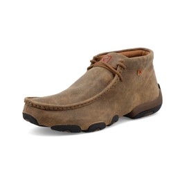 Twisted X Men's Original Chukka Driving Moccasin, Bomber, 12 N