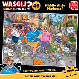 Wasgij Original 46 Parking Space Madness Puzzle 1000 Pieces