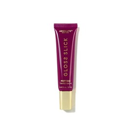 Absolute New York MLPT04 Raspberry Sorbet Gloss Slick Peptide Tinted Balm, Weightless and Non-Sticky, Soft Hydrated and Plump Lips
