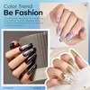 Modelones Cat Eye Gel Nail Polish Set, 6 Colors Christmas