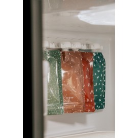 Organisateur Support Pochettes Alimentaires Compote Pour Réfrigérateur | Food Pouch Hanger for Fridge, Refrigerator Organizer Storage Baby Food Storage Organizer, Cabinets Refrigerators, AppleSauce