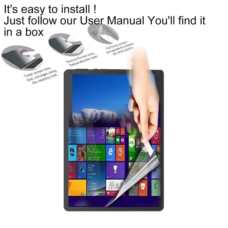 KEANBOLL 3 Pack Screen Protector for Fire HD 8 Tablet