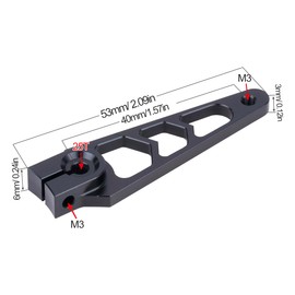 2PCS 25T Steering Servo Horn Arm 7075-T6 Aluminum | 40mm (1.57") CNC-Machined Upgrade for Protek Savox Futaba Servo 1/10 RC Crawler (Black)