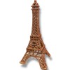 Unbranded EIFFEL TOWER ORNAMENT BRONZE GOLD GLITTER FRANCE STANDING CHRISTMAS
