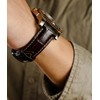REZERO Leather Watch Bands for Men, Quick Release Watch Straps,