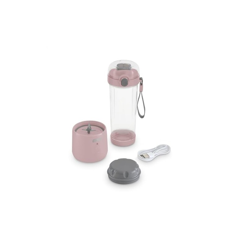 Dash 16 oz Personal USB Bottle Blender with Travel Lid