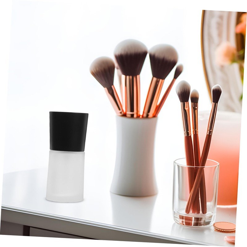 Gatuida 2Pcs Refillable Foundation Bottles Durable Cosmetics Containers with Press