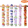 LIOOBO Hawaiian Lei Hawaii Lei 6 Hula Lei Hawaiian Ornament