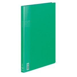 Kokuyo letter file 2 Hole A4 120 Sheets Accommodate Yellow Flat – 510yparent , Green