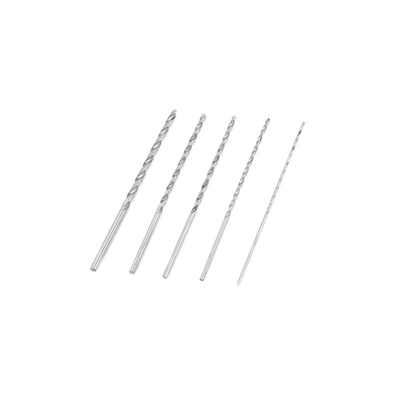 Ausla 5 pieces long HSS twist drill bits, core hole