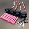Aokus CONJUNTO 4 Conector de Bobina de Encendido Enchufe coletas