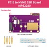 PCIe M.2 Hat for Raspberry Pi 5 NVMe SSD PIP
