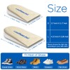 Unribeau 3 Layers Adjustable Supination & Pronation Correction Heel Insoles,Self-Adhesive