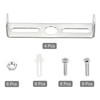 TOP-VIGOR 4Sets Light Fixture Ceiling Bracket, 75x18x16mm Ceiling Light Plate