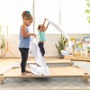 ECR4Kids Stackable Kiddie Cot, Ready-to-Assemble, Standard Size, Classroom Furniture, Sand,