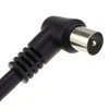kenable RF Fly Lead Right Angle Male Plug to Plug