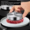 Round Burger Press 304 Stainless Steel Burger Press Hamburger Mould