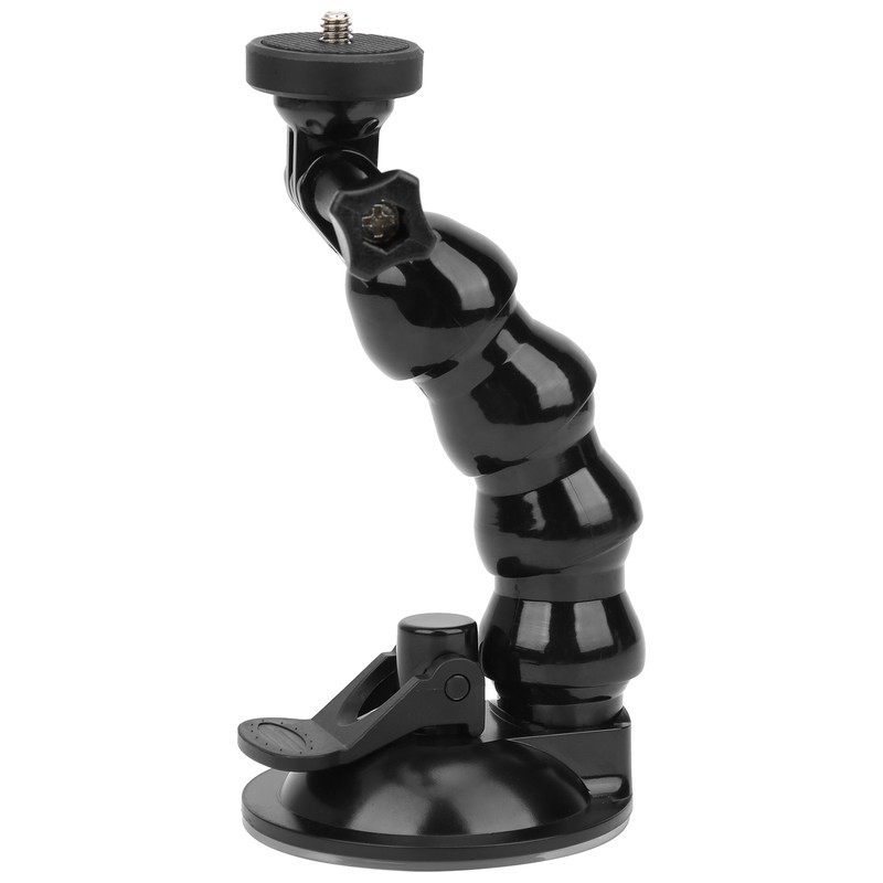 Motion Camera Goose Neck Suction Cup Adapter Expansion Bracket for