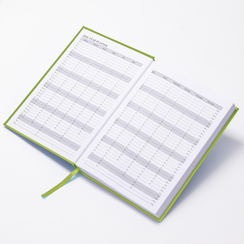 evelay 2026 Diary A4 A5 Day to Page Hardback Full