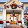 2 Pack 2x20 FT 4th of July Decorations Bunting Flags