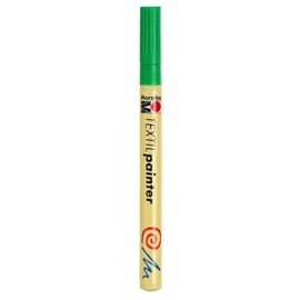 Marabu Textil Painter Textile Marker 1-2 mm Brilliant Green Pack of 2