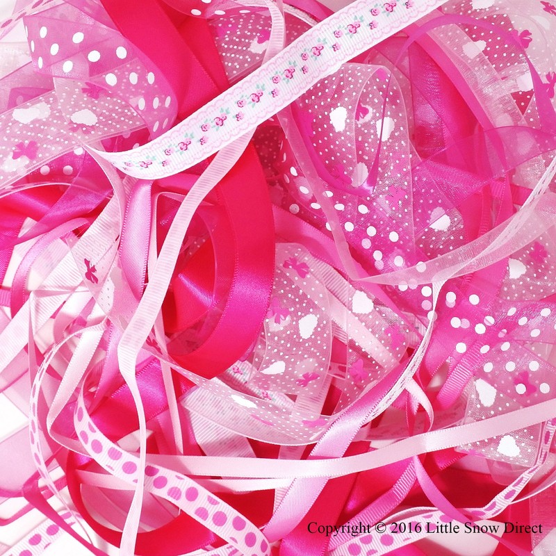 Ribbon Off Cut Bundle - Contains 10 Different 1 Metre