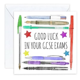good luck in your gcse exams Card (and envelope)