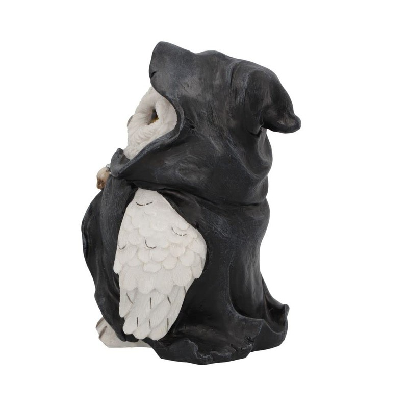 Nemesis Now Reapers Flight Owl Lantern Figurine, White 17cm