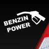 Hellweg Druckerei Petrol Power High Consumption Refueling Car Sticker Rear