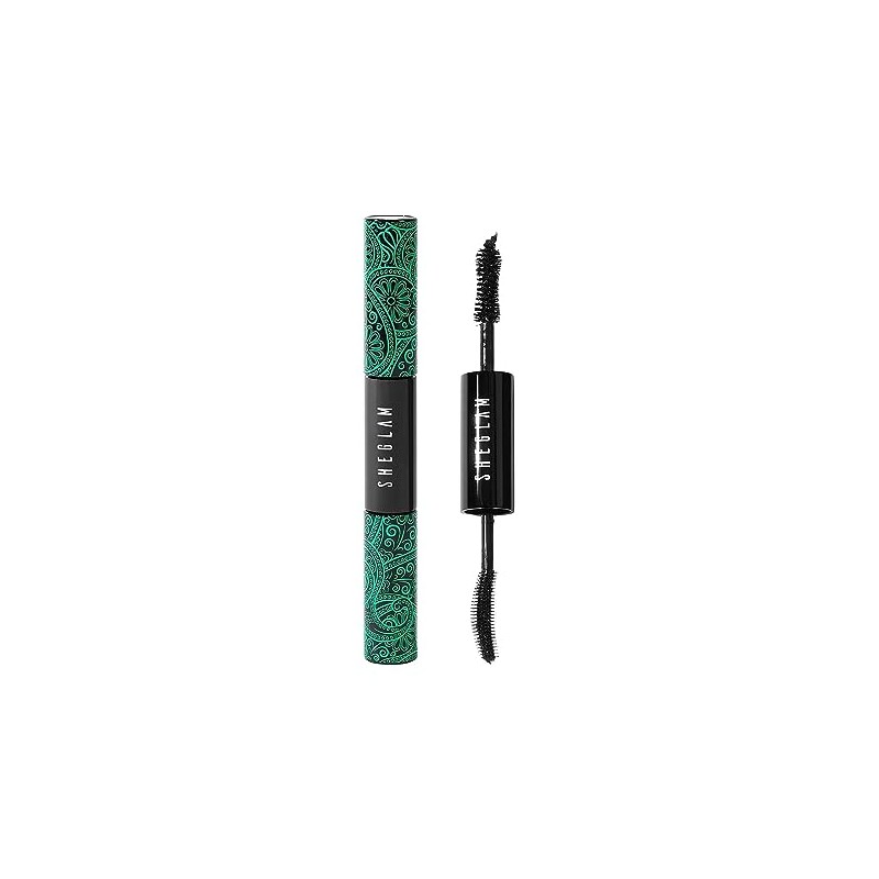 Sheglam Máscara de pestañas . Rimel negro waterproof