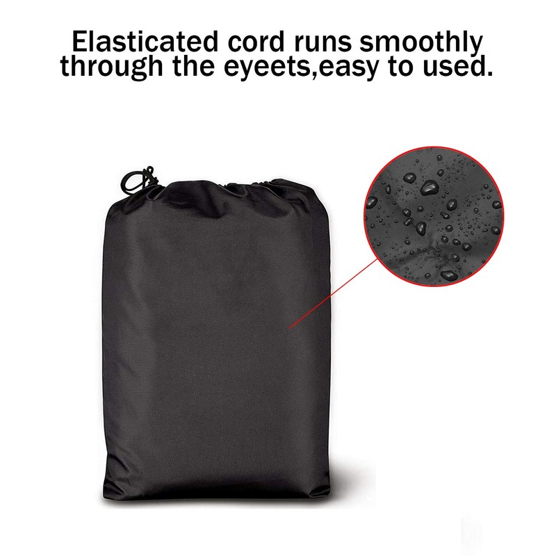 Waterproof Rain Poncho for Mobility Scooter, Large Wind Proof Scooter