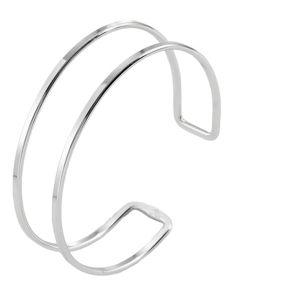 MAEXUS Open bracelet, bangle, bangle, gold upper arm, round bangles,