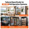 YeloDeer 12V DC Digital Refrigeration Thermostat with Automatic Defrost