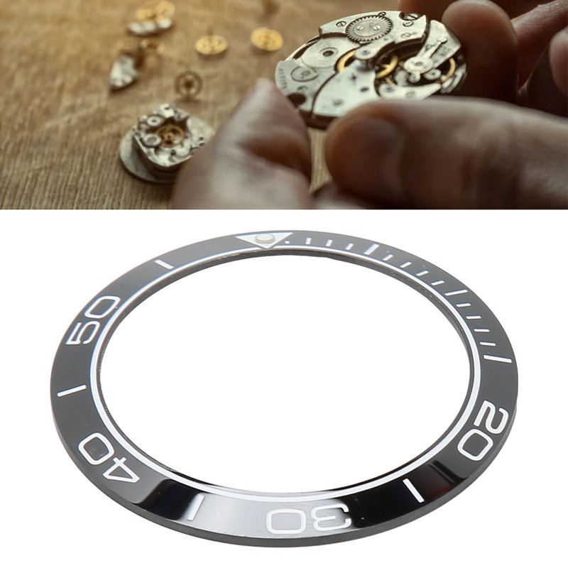 Watch Bezel Insert 41.5mm Ceramic Watch Bezel Ring Repair Replacement