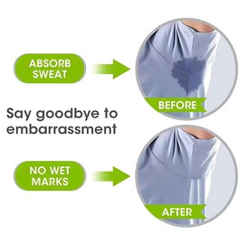 ZYBHMJE 50Pcs Armpit Sweat Pads Underarm Sweat Pads for Women Men Disposable Pure Cotton Underarm Pads Sweat Sweat Pads Armpits Invisible Comfortable Unflavored