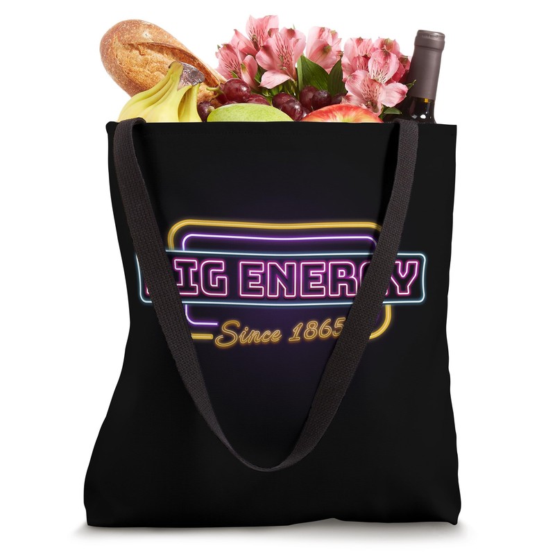 Big Energy Since 1865 Juneteenth Black History Month Tote Bag